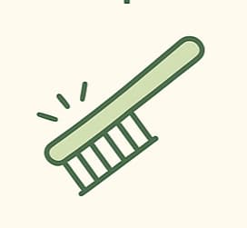 Step 2: Brush